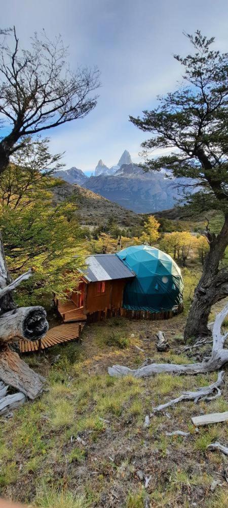 Отель Patagonia Eco Domes Эль-Чальтен Экстерьер фото