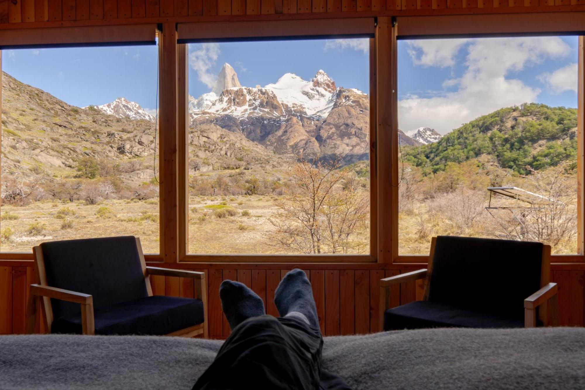 Отель Patagonia Eco Domes Эль-Чальтен Экстерьер фото