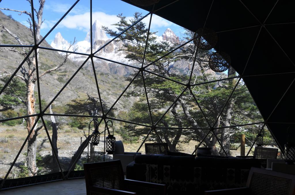 Отель Patagonia Eco Domes Эль-Чальтен Экстерьер фото